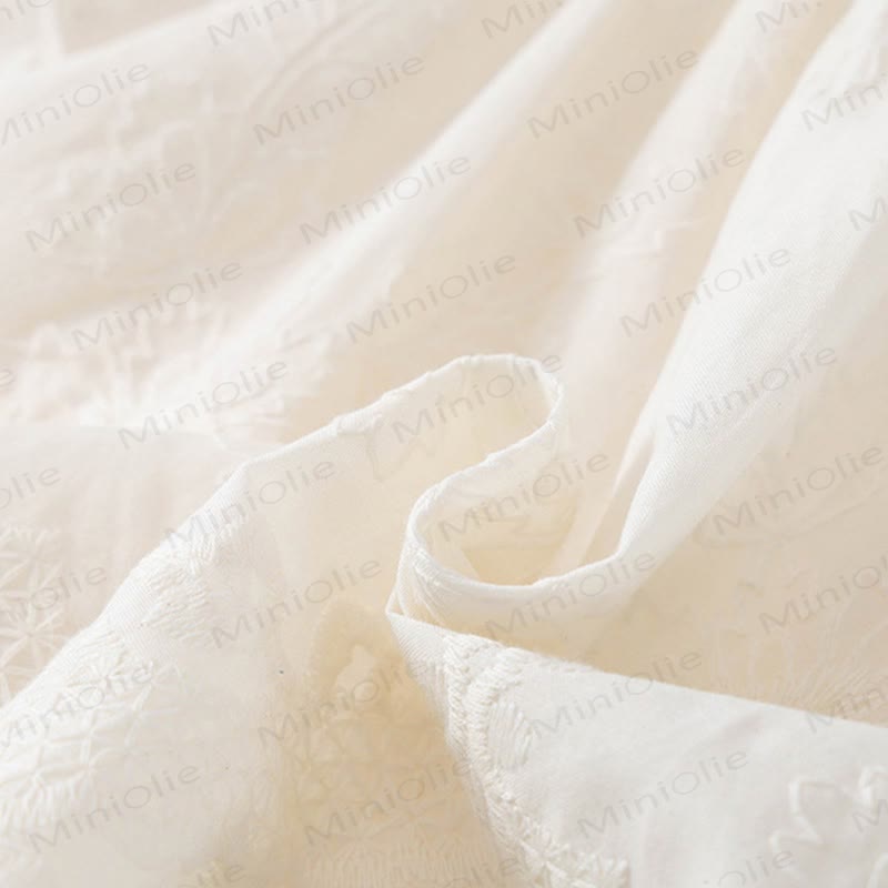 Set aus Tanktop mit Lace und Streifen Hose für Kleinkind-Mädchen - image 6