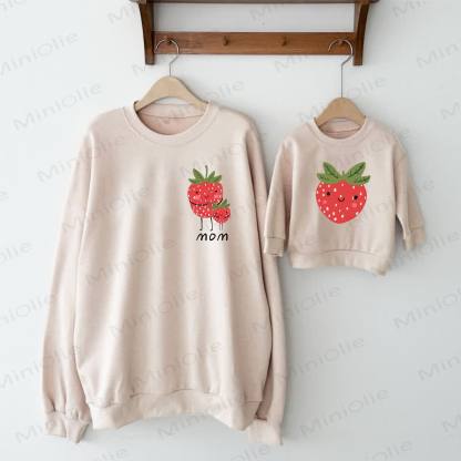 MOM - Sweatshirt für Mommy und ich - Beige - Sweatshirt für Erwachsene: XL - image 1