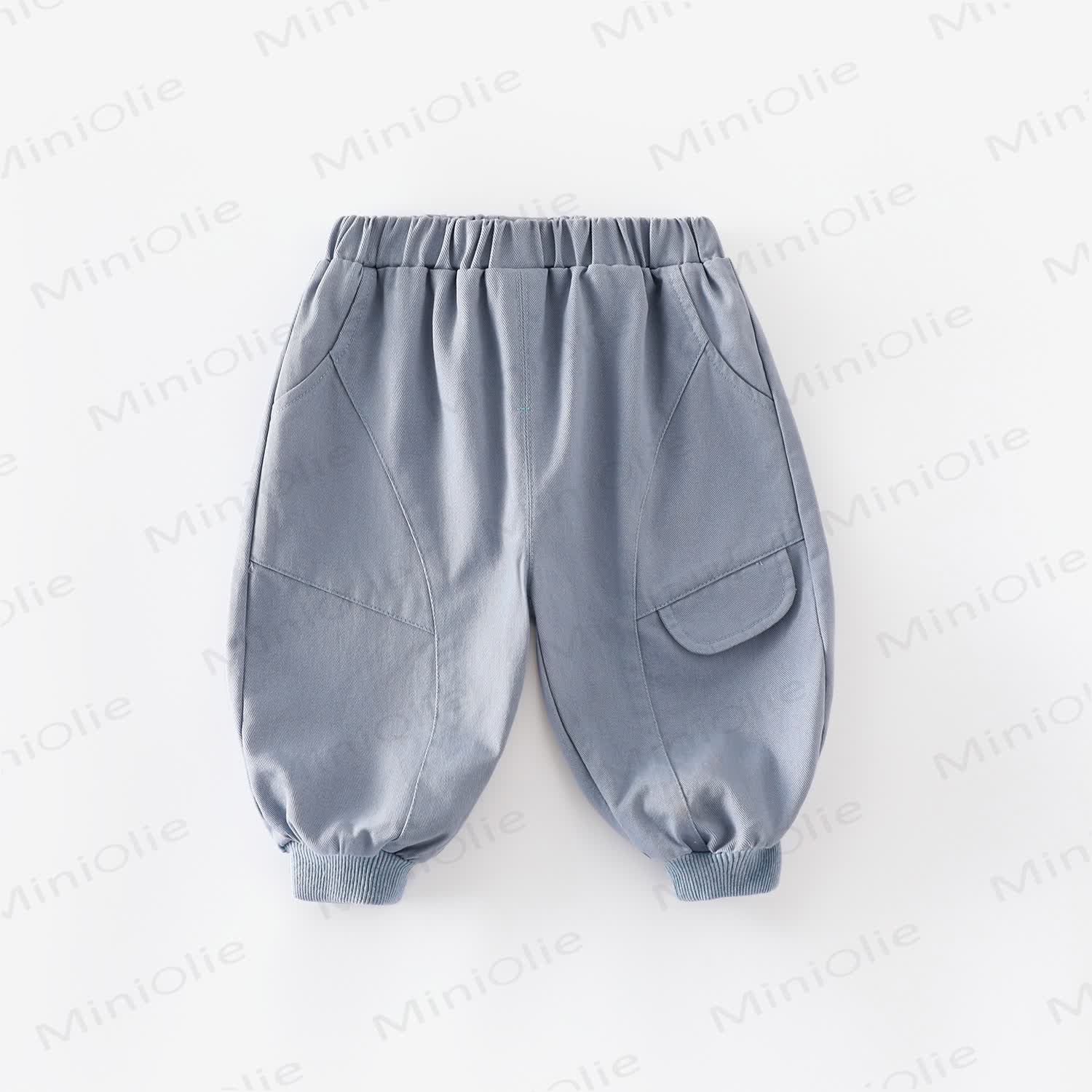 Einfarbig Hose für Baby und Kleinkind - Blau - 5-7J - image 10