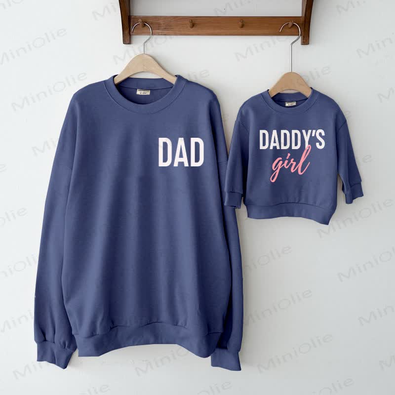DAD/DADDY'S GIRL Daddy und ich Sweatshirt/ Set - image 1
