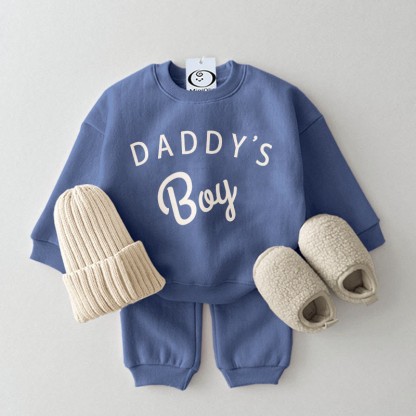 DADDY'S BOY Baby 2-teiliges blaues Set - Blau - 2-3J - image 1