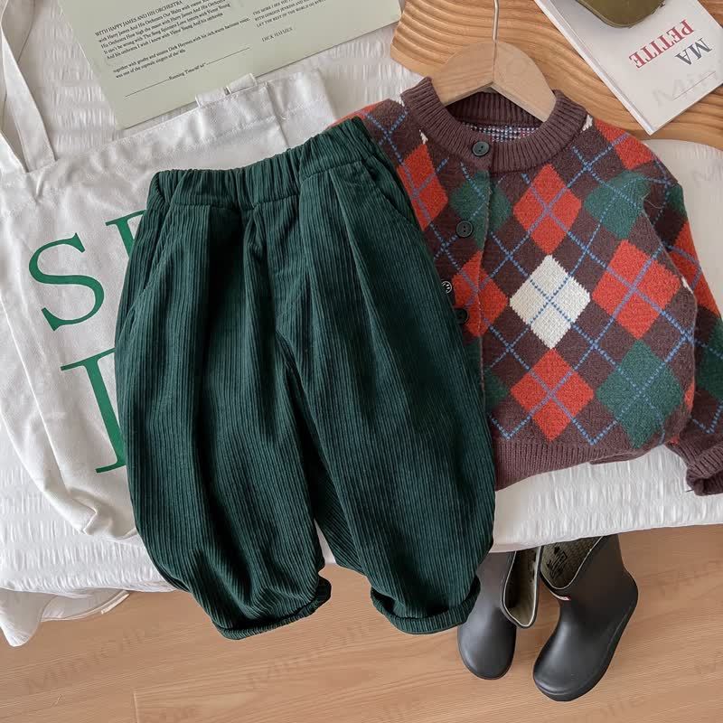 Einfarbig Hose für Kleinkind (Jungen) - image 2