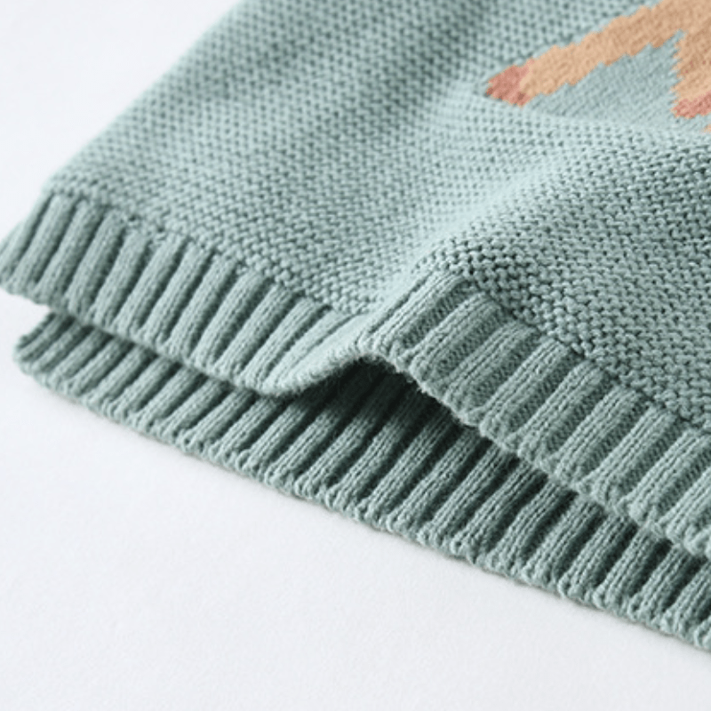 Süßer dicker Stricken für Kind mit Pferd - image 4