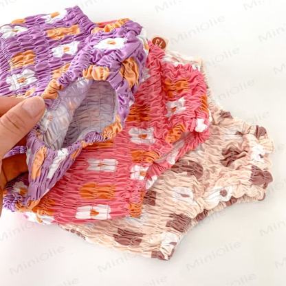 Einteiliger/zweiteiliger Badeanzug mit Hut für Baby Mädchen - image 6