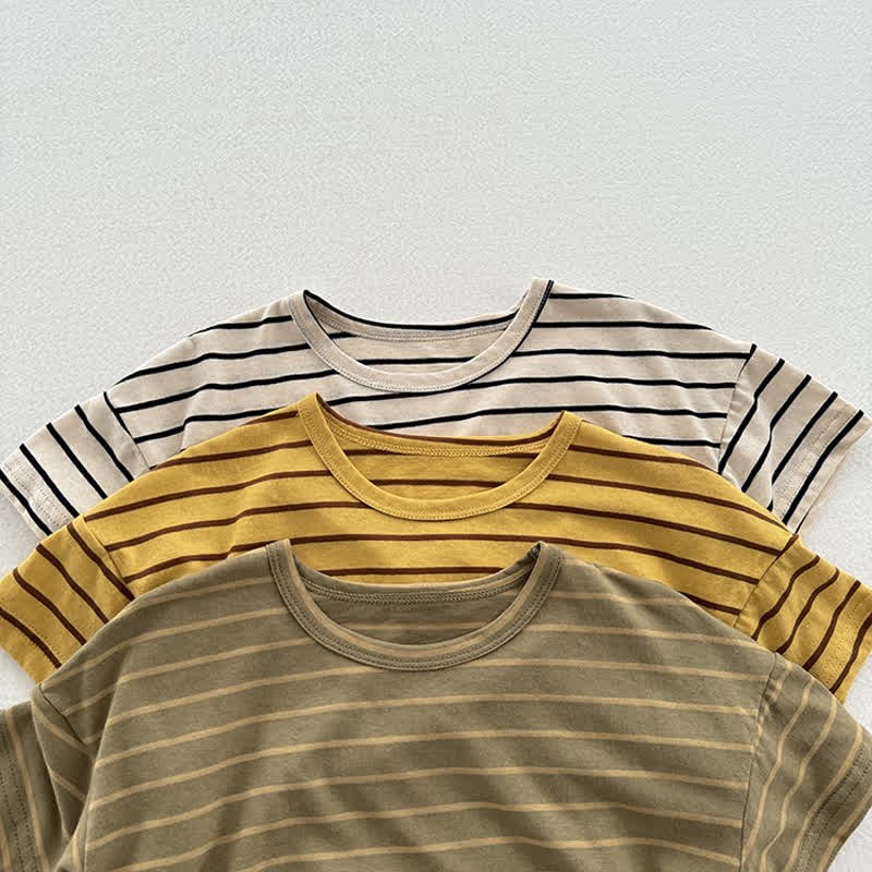 Gestreiftes Freizeit-T-Shirt für Kleinkind - image 3