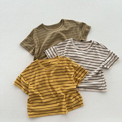 Gestreiftes Freizeit-T-Shirt für Kleinkind - image 1