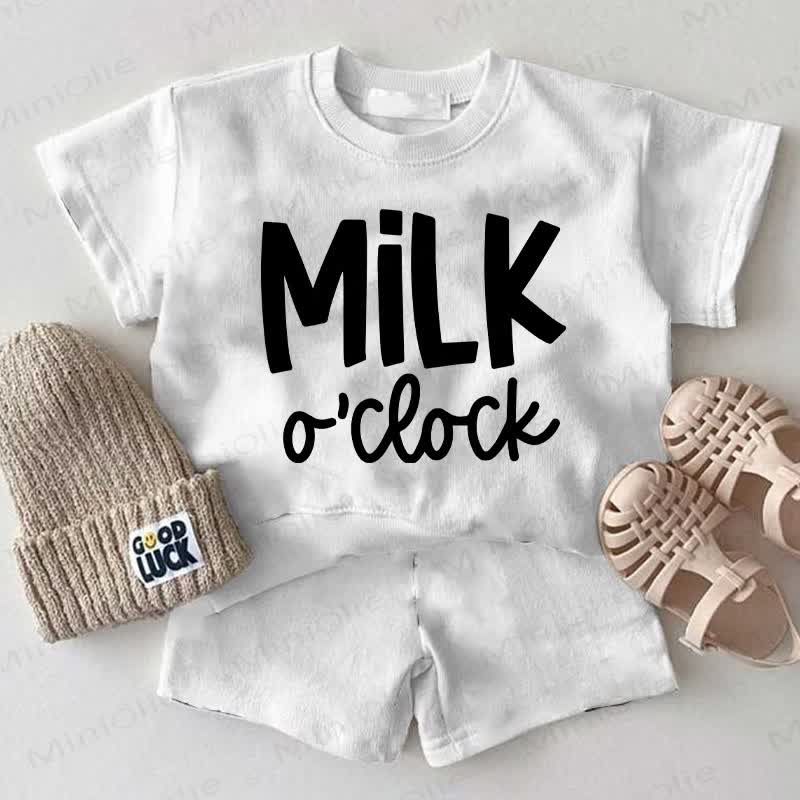 MILK O'CLOCK Baby 2-teiliges weißes Set - Weiß - 2-3J - image 1