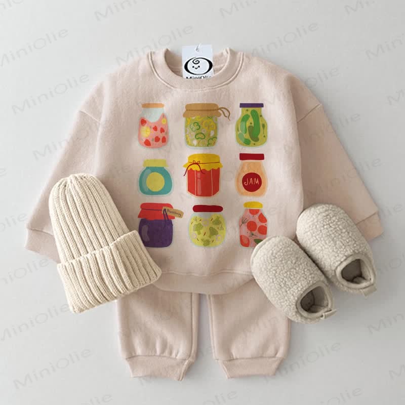 Baby Diverse Dosen 2-teiliges Beige Set - Beige - 2-3J - image 1