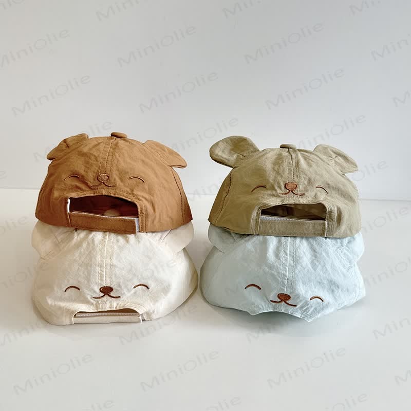 Schirmmütze mit Bärenstickerei für Baby - image 2