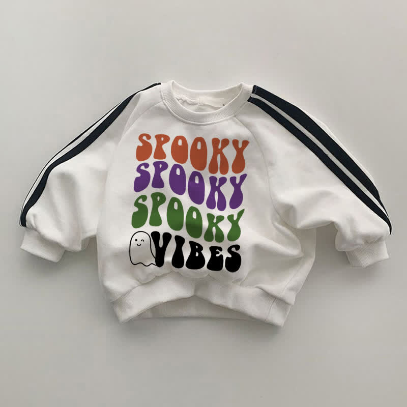 SPOOKY VIBES Weißes Sweatshirt für Baby - Weiß - 2-3J - image 1