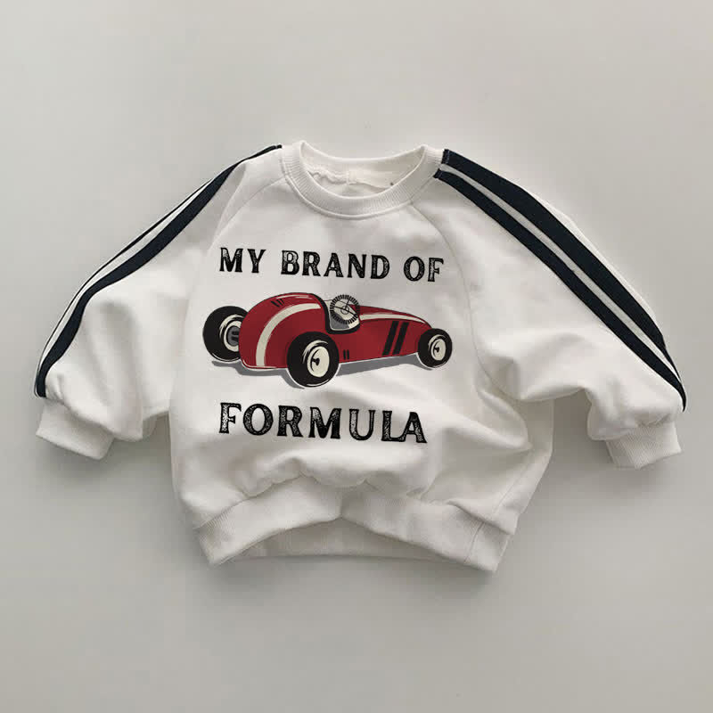 MY BRAND OF FORMULA Weißes Sweatshirt für Baby - Weiß - 2-3J - image 1