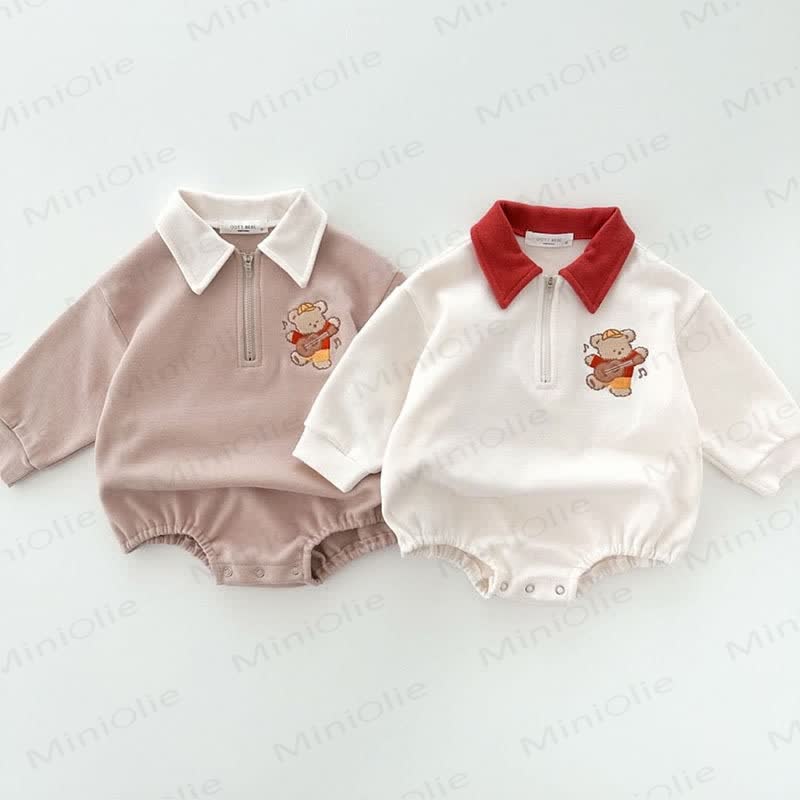 Polo- Bär mit Baby -Bär- Bodysuit - image 1