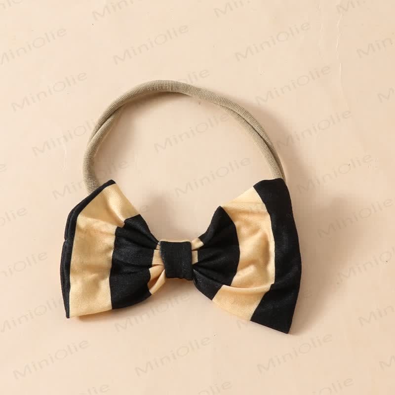 Baby 2-teiliges Biene Gelb Set mit Stirnband - image 3