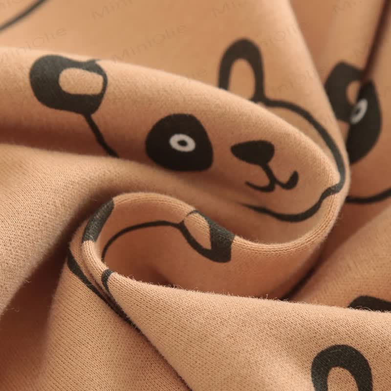 Baby -Kimono Bodysuit für Neugeboren , Panda - image 2