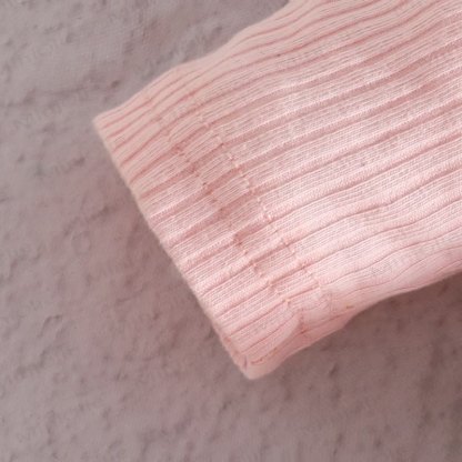 Baby Bodysuit mit Plaid Schleife und Stirnband - image 13