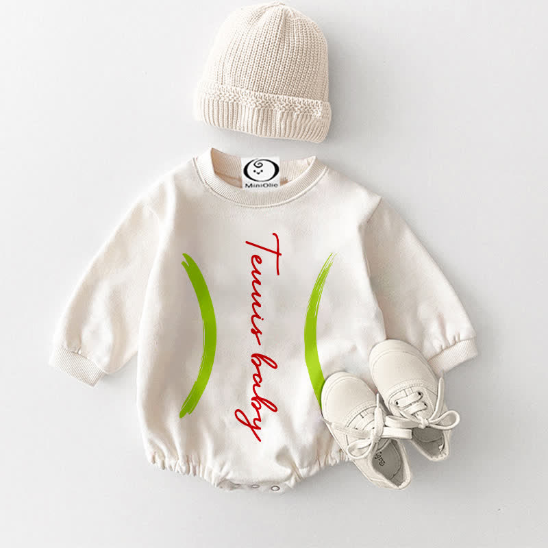 TENNIS BABY Baby Body in Weiß - Weiß - 18-24M - image 1