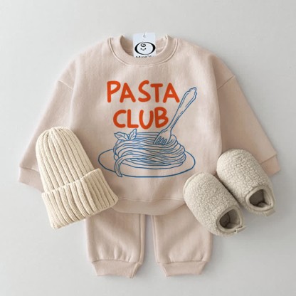 PASTA CLUB Baby 2-teiliges Beige Set - Beige - 2-3J - image 1