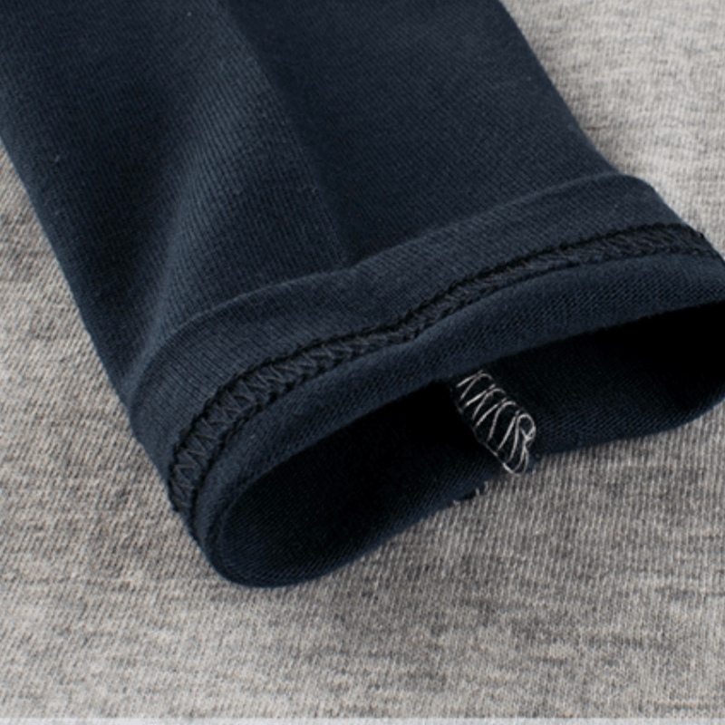 Raglan-T-Shirt in Kontrastfarbe für Kind und Jungen - image 9