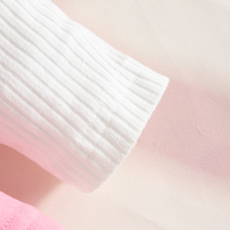 Baby Bodysuit mit geripptem Herz Rock und Stirnband - image 22