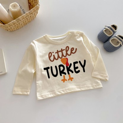 LITTLE TURKEY Baby Beige Langarm Spitze - Beige - 2-3J - image 1