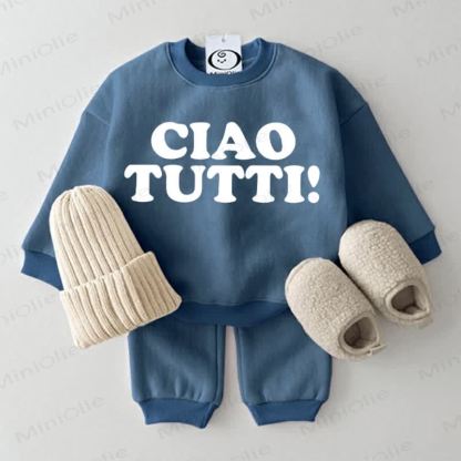 CIAO TUTTI! Zweiteiliges Blau Baby Set - Blau - 2-3J - image 1