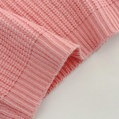 Einfarbig Pullover für Baby in Volltonfarbe - image 9