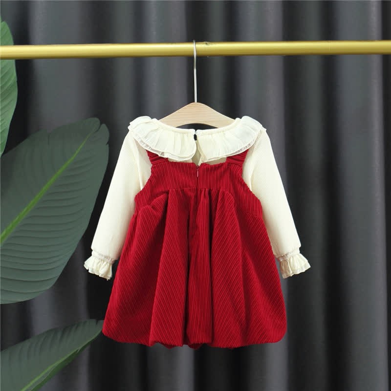 2-teiliges Set aus Kleid und Spitze mit Pilzmotiv für Baby - image 2
