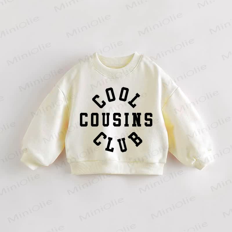 COOL COUSINS CLUB Baby Kleinkind Sweatshirt - Creme - 3-5J - image 1