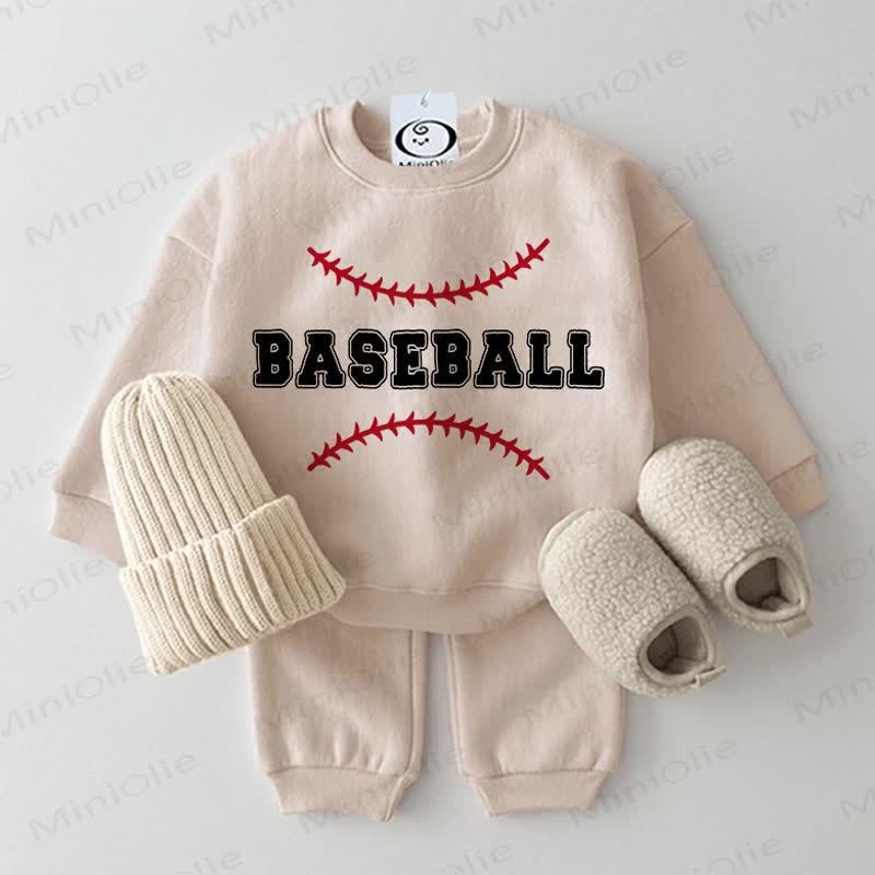 BASEBALL Baby Beige 2-teiliges Set - Beige - 2-3J - image 1