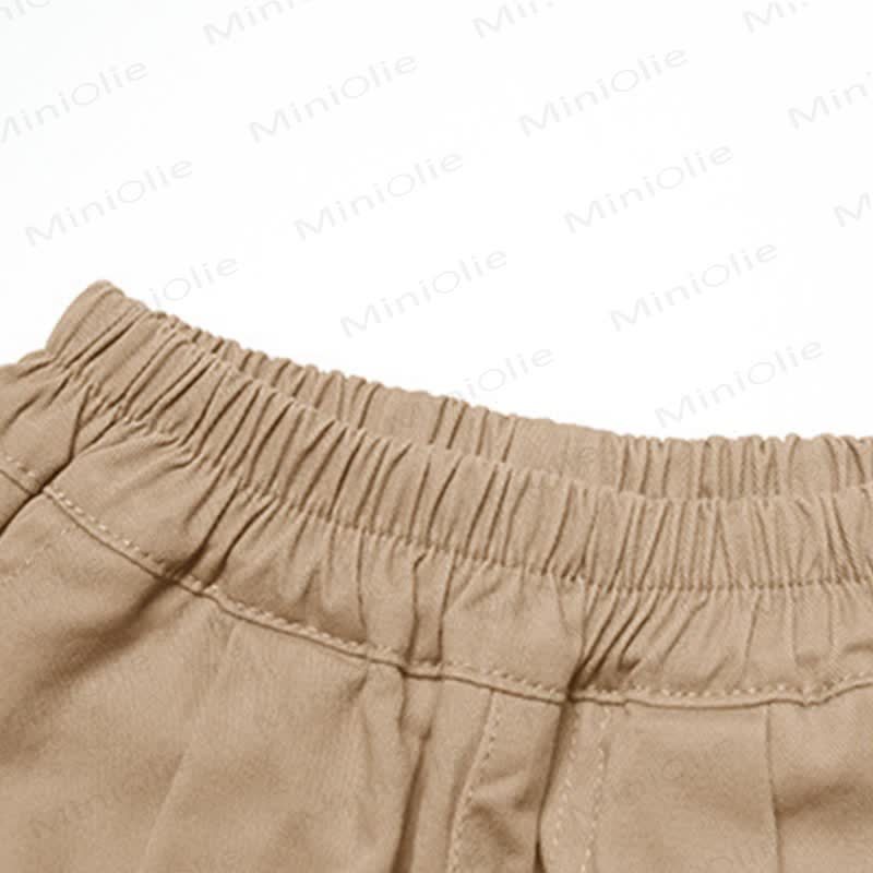 Einfarbig, lockere Hose für Kleinkind-Jungen - image 5
