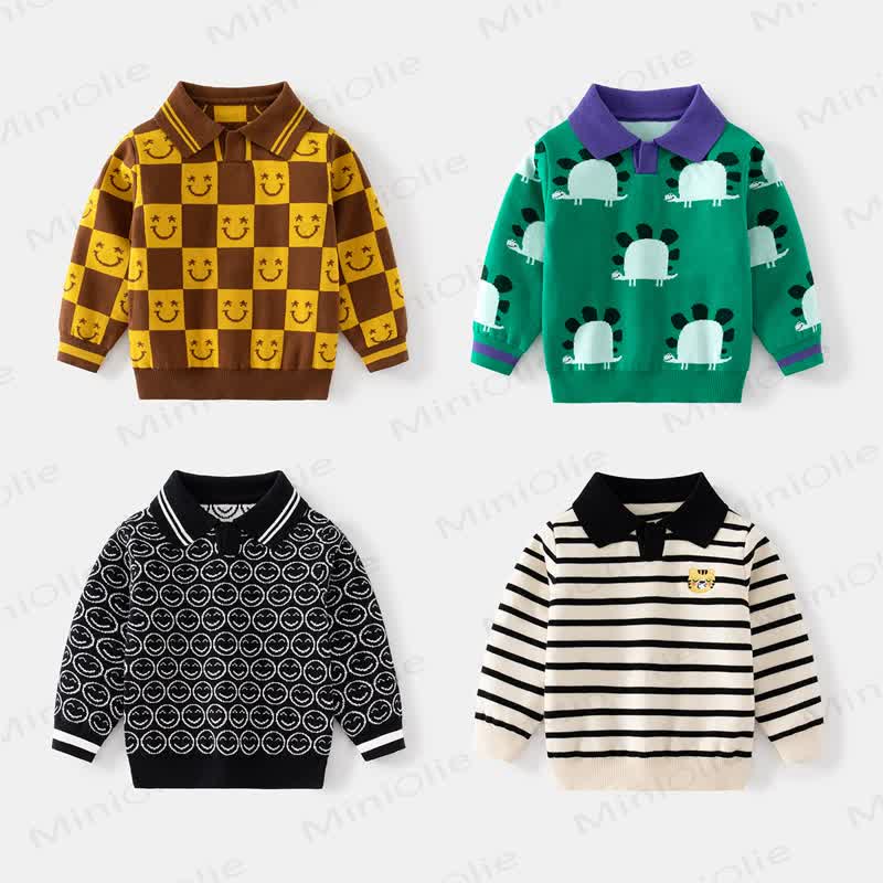 Gestrickt Pullover für Kind und Jungen - image 1