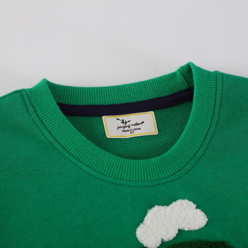  Kleinkind Bagger Gestickt Sweatshirt - image 2