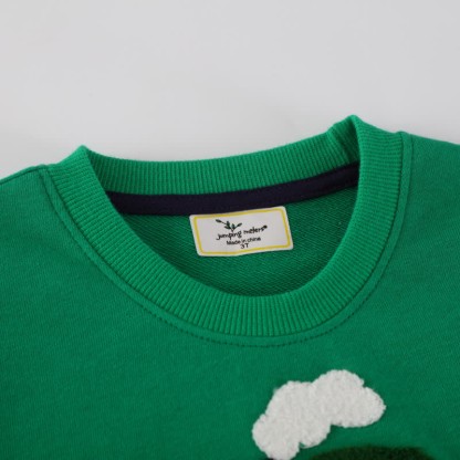  Kleinkind Bagger Gestickt Sweatshirt - image 2