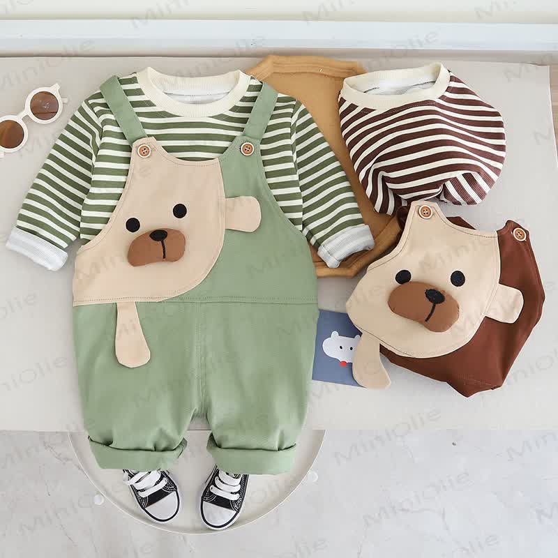 Overalls mit Bär für Baby und Kleinkind-Jungen - image 1