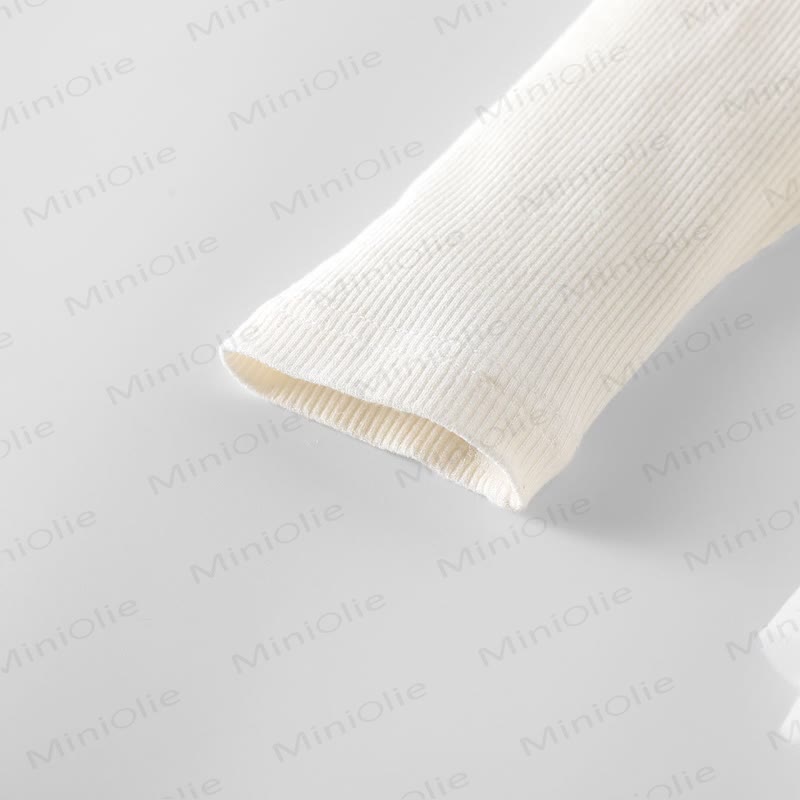 Baby Kleinkind Mädchen Einfarbig Kleid/ Bunt Strickjacke - image 5