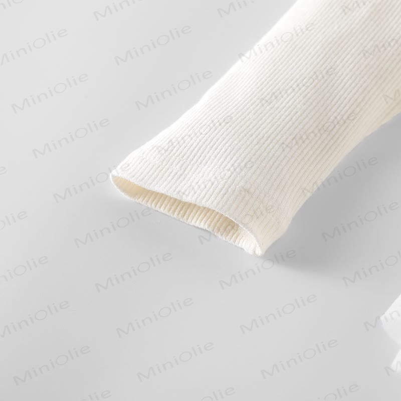 Baby Kleinkind Mädchen Einfarbig Kleid/ Bunt Strickjacke - image 5