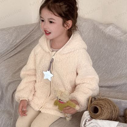 Sherpa-Kapuzenjacke für Kleinkind - image 6