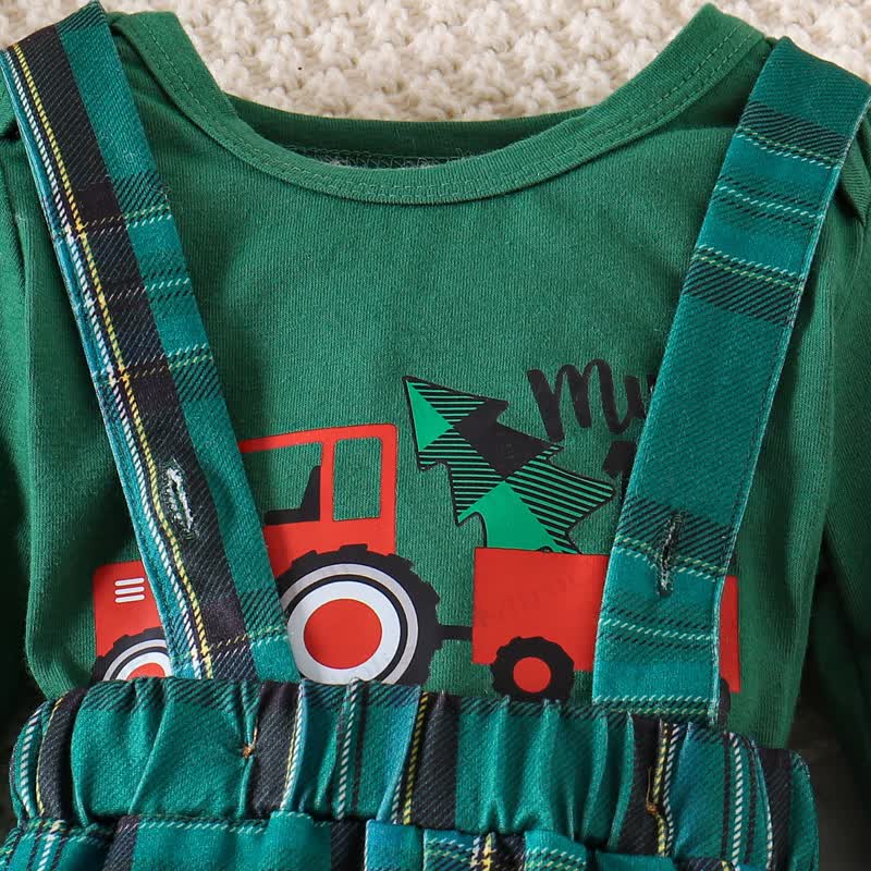 MY 1ST CHRISTMAS Baby Plaid 2-teiliges Set mit Hut - image 19