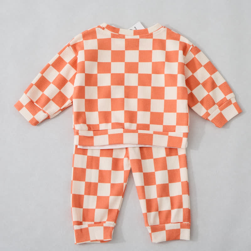 Baby Kleinkind Schachbrett Waffel 2-teiliges Set - image 9