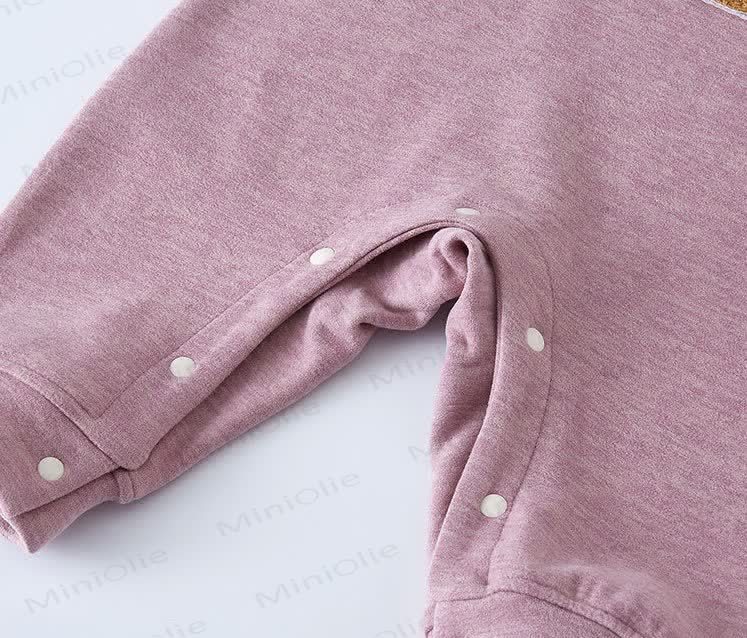 Baby Strampler mit Vlies und Buchstabe M - image 15