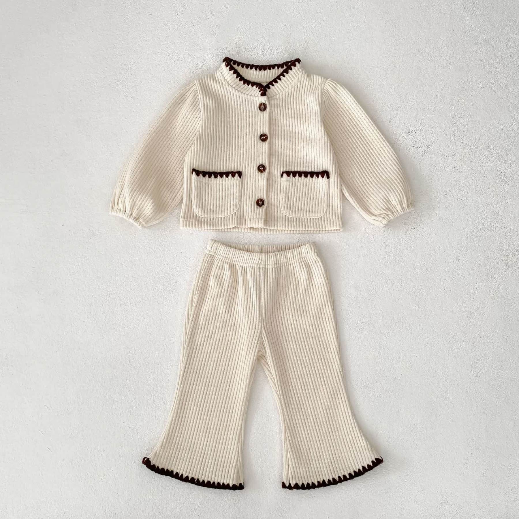2-teiliges Set aus Jacke und Hose aus Baby - Beige - 3-5J - image 3