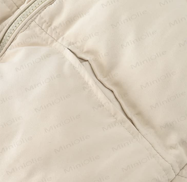 Einfarbig Oberbekleidung mit Kapuze für Baby und Kleinkind - image 8