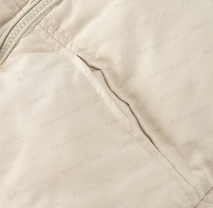 Einfarbig Oberbekleidung mit Kapuze für Baby und Kleinkind - image 8