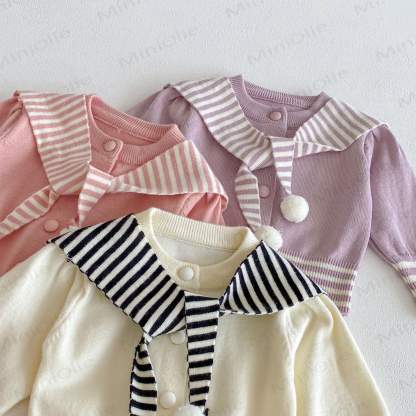 2-teiliges Set mit Gestrickt Schal für Baby (Mädchen) - image 6