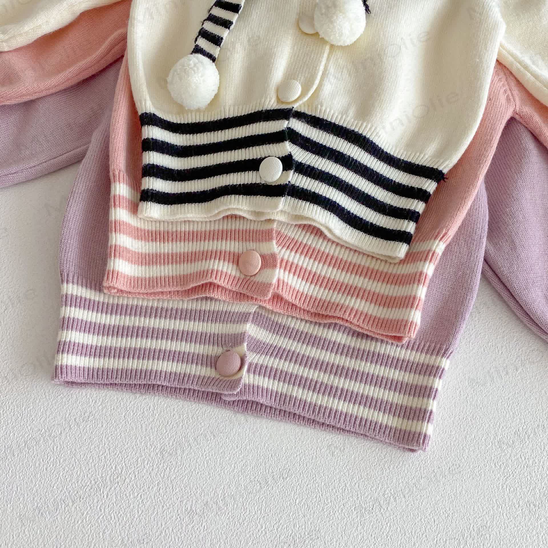 2-teiliges Set mit Gestrickt Schal für Baby (Mädchen) - image 7