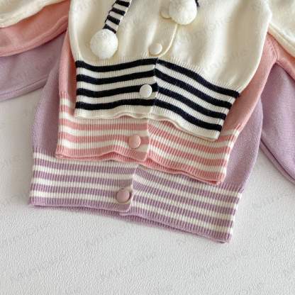 2-teiliges Set mit Gestrickt Schal für Baby (Mädchen) - image 7