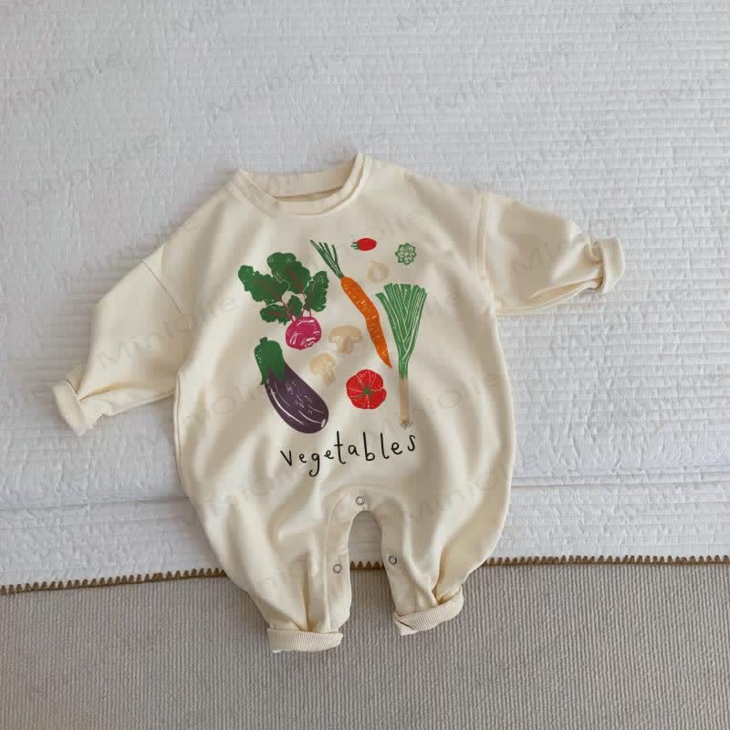 VEGETABLES Baby - Strampler , Beige - Beige - 2-3J - image 1