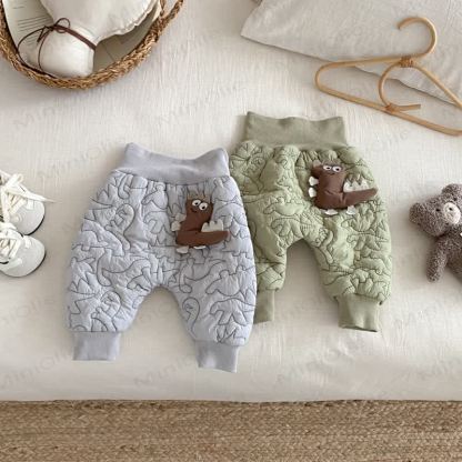 Gesteppt Hose mit Dinosaurier -Motiv für Baby und Kleinkind - image 2