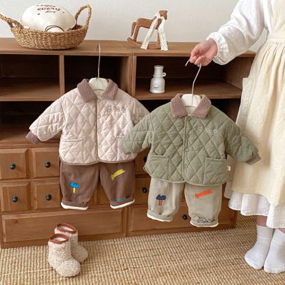 Baby Kleinkind Quilting Gesteppt Oberbekleidung - image 7