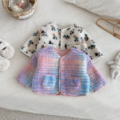 Oberbekleidung aus Blumen mit Blumenmuster für Baby und Kleinkind  - image 1